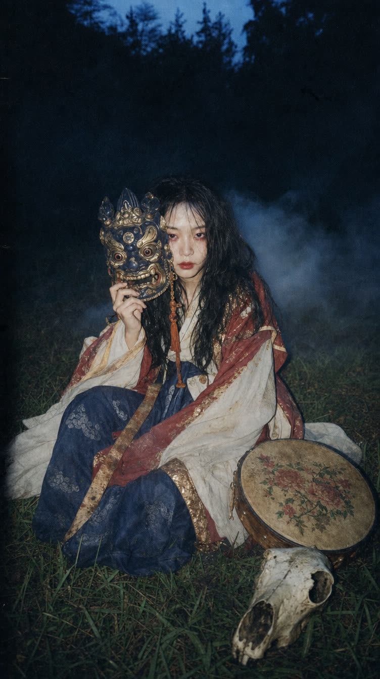 무녀 묘담